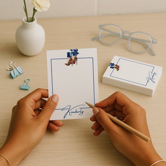 Thank You Cards for Fashion Resellers with Your Name - Picture 4 of 5